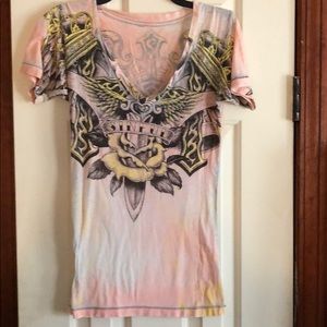 Sinful burnout vneck